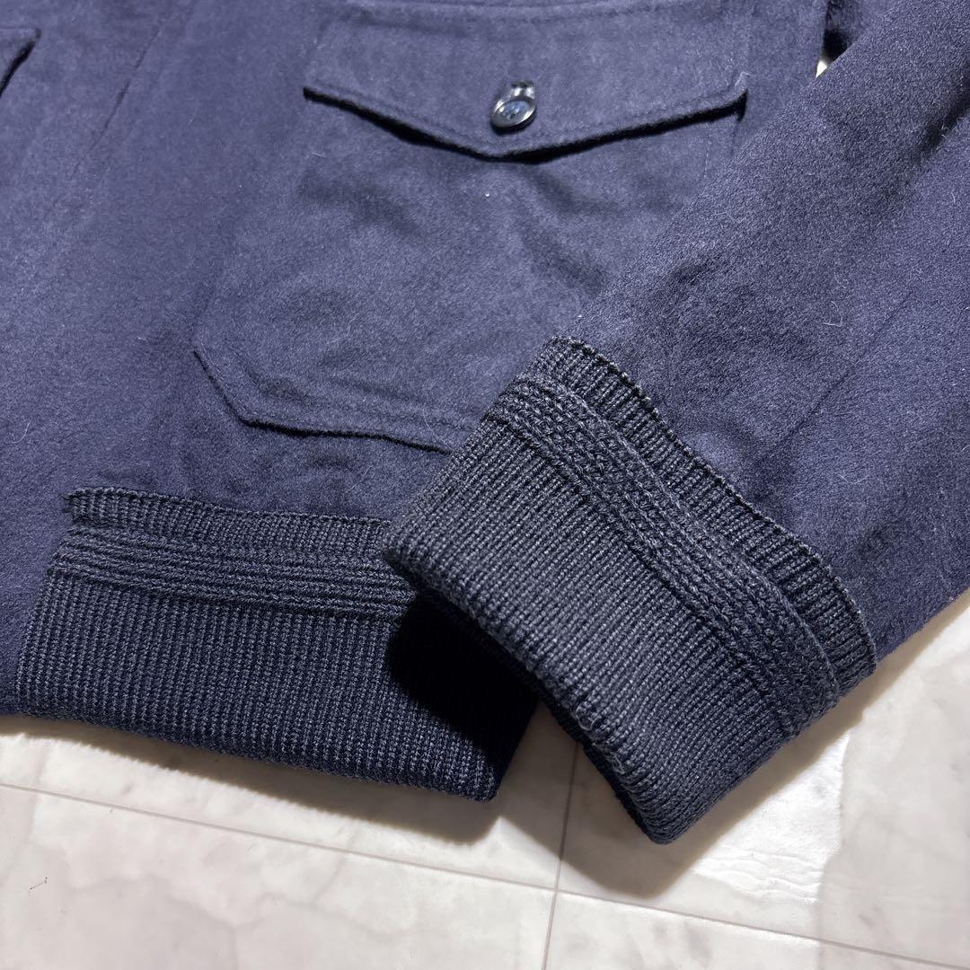 【最高級】CINQUANTA チンクアンタ ブルゾン ネイビー 50サイズ