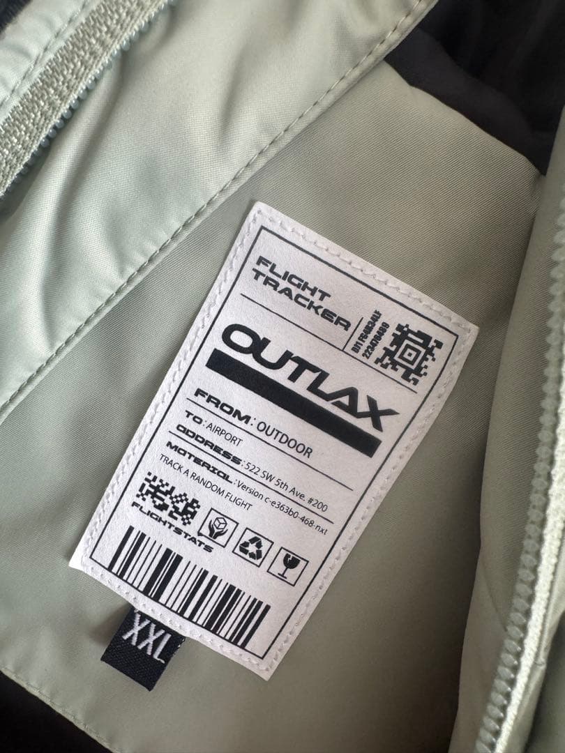 OUTLAX 上下セット ジャケットXXL パンツXL