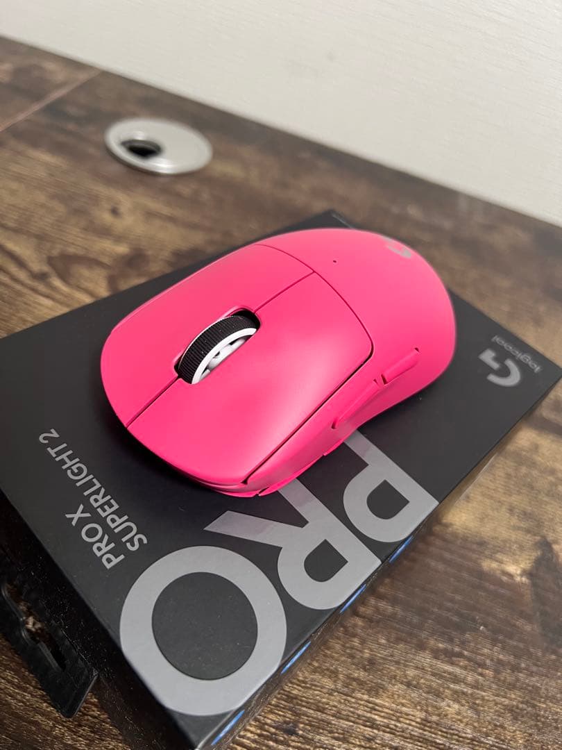 ロジクール PRO X SUPERLIGHT 2 ピンク