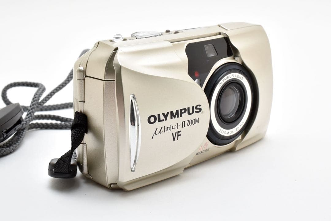 【完動美品】E-42 OLYMPUS μ Ⅱ ZOOM VF リモコン付き