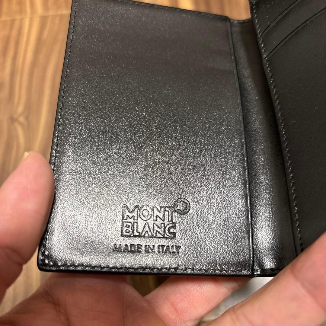 モンブラン　名刺入れ　美品