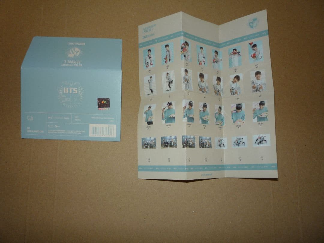 BTS BEGINS PhotoCard ミニフォト J-HOPE ホソクトレカ