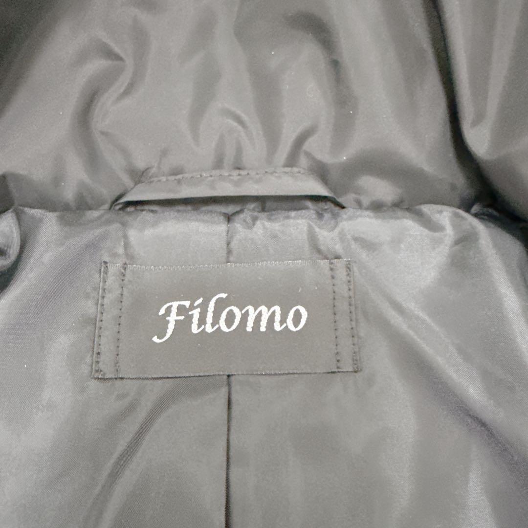 Filomo フィローモ　ロングダウンコート　サイズ15 ブラック