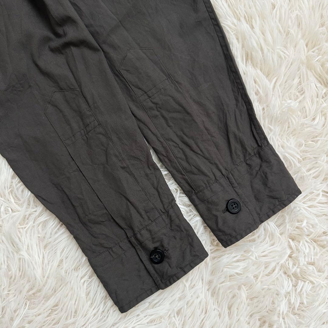 25SS✨️マーガレットハウエル コットンボイルシャツ チャコール L 洗える