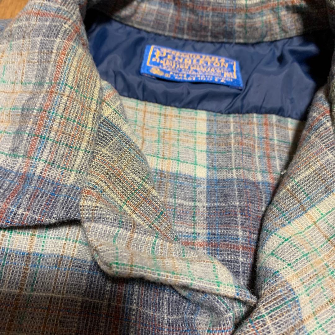 Pendleton ウール チェックシャツ