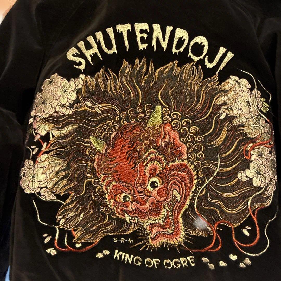 爆裂爛漫娘 酒呑童子 龍王太郎柄 リバーシブルスカジャン サイズ：38