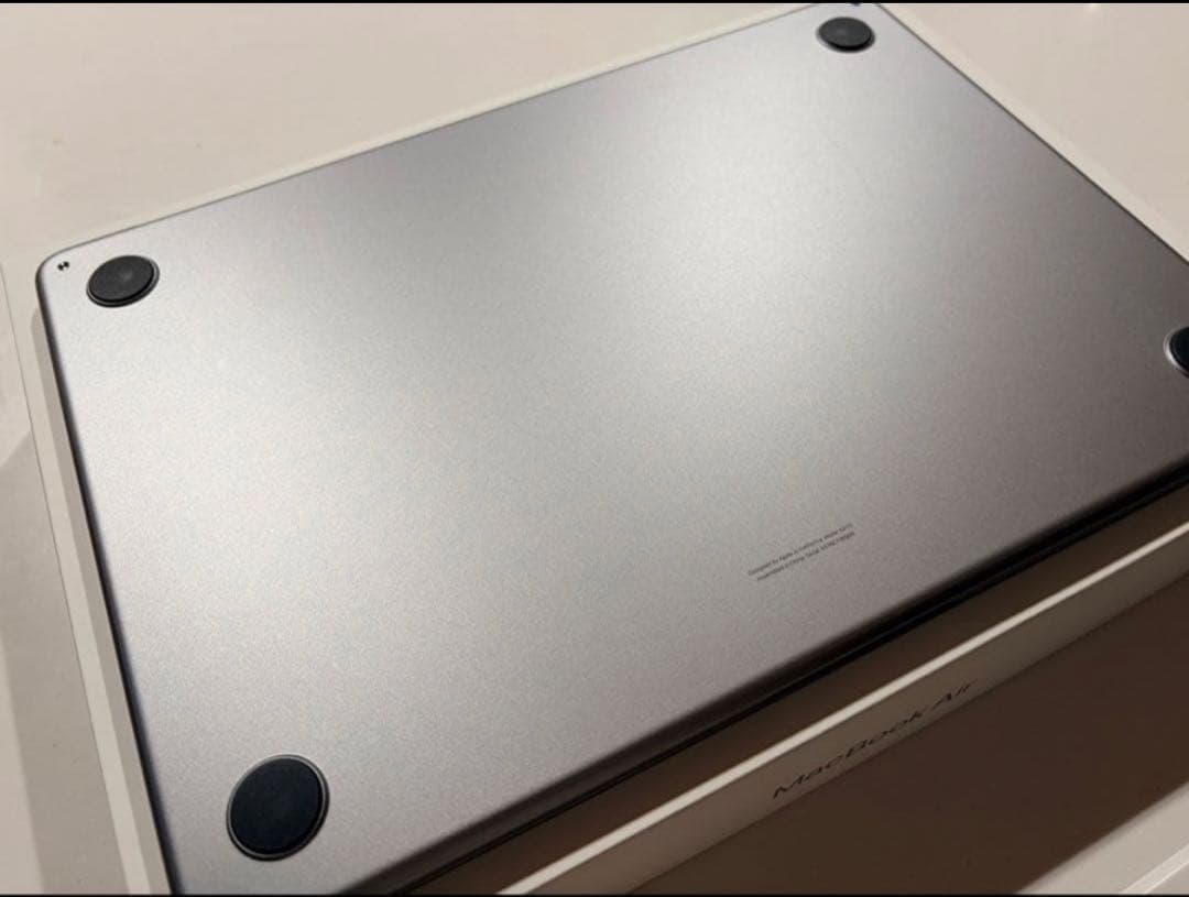 超美品MacBookAir M3 スペースグレー 8GB 512GB 2024