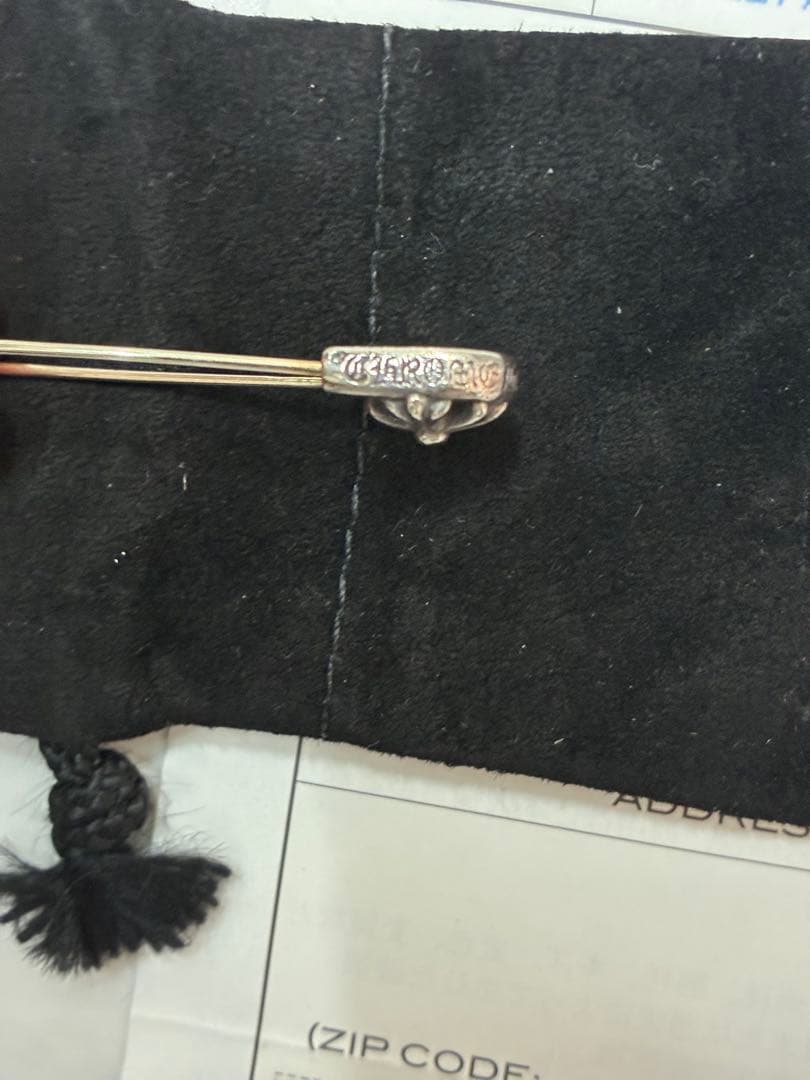 限定　CHROME HEARTS セーフティピンラージ