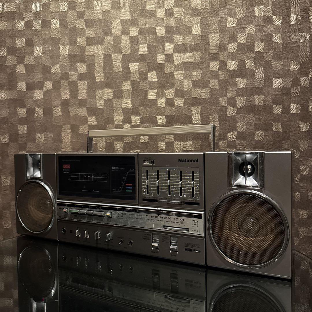 National RX-C45 分離型ラジカセ FM/AMラジオOK昭和レトロ