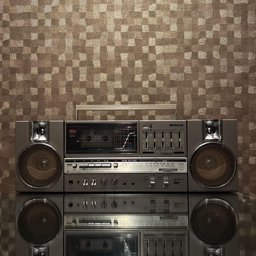 National RX-C45 分離型ラジカセ FM/AMラジオOK昭和レトロ