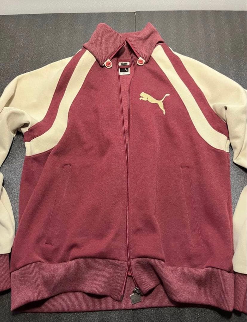 シラガゾメさん着用 希少プーマトラックジャケット