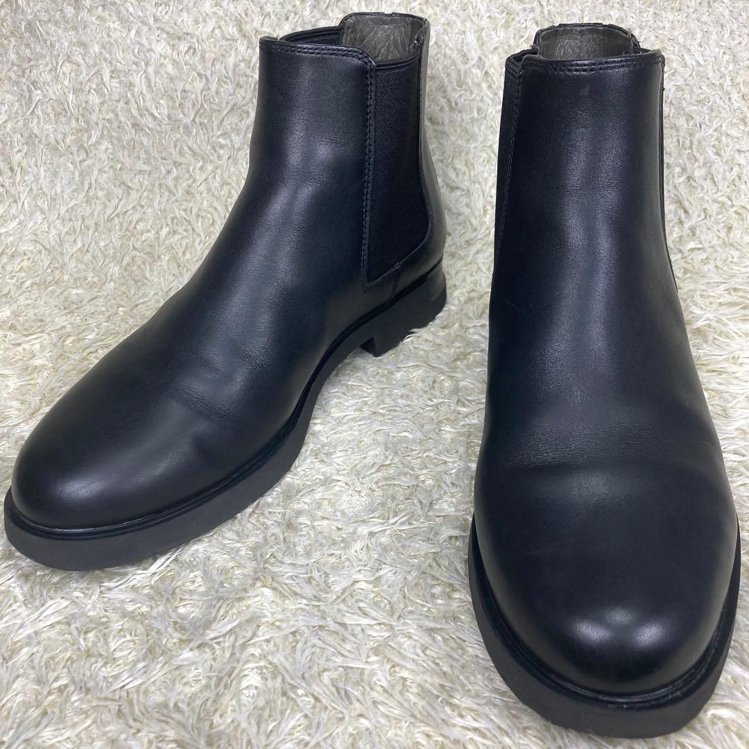 『極美品』カンペール IMAN イマン サイドゴアブーツ　ブラック　レザー　25