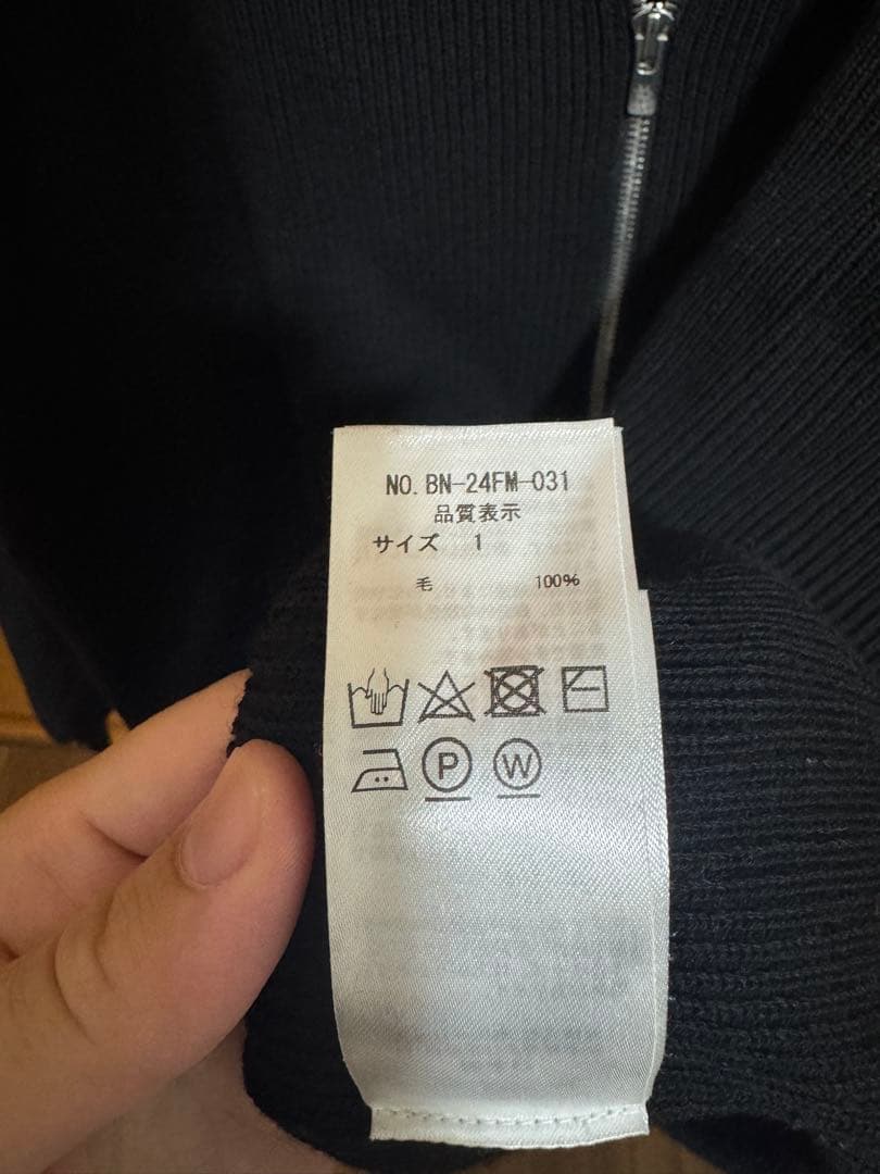 トップス BATONER SUPERHIGHTWISTWOOLDSKNIT 1