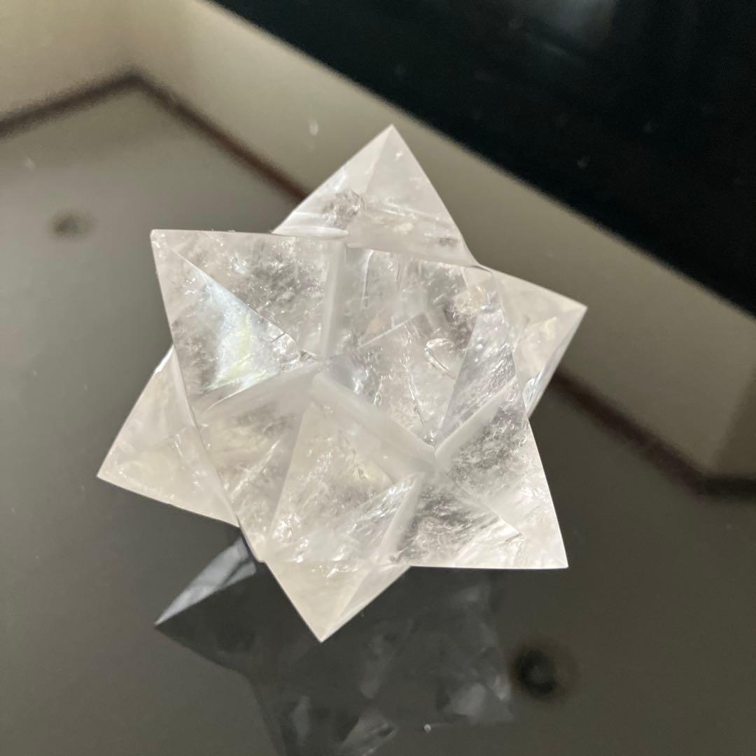 ARIA さま専用美！水晶　アステロイド　マカバスター　天然石置物