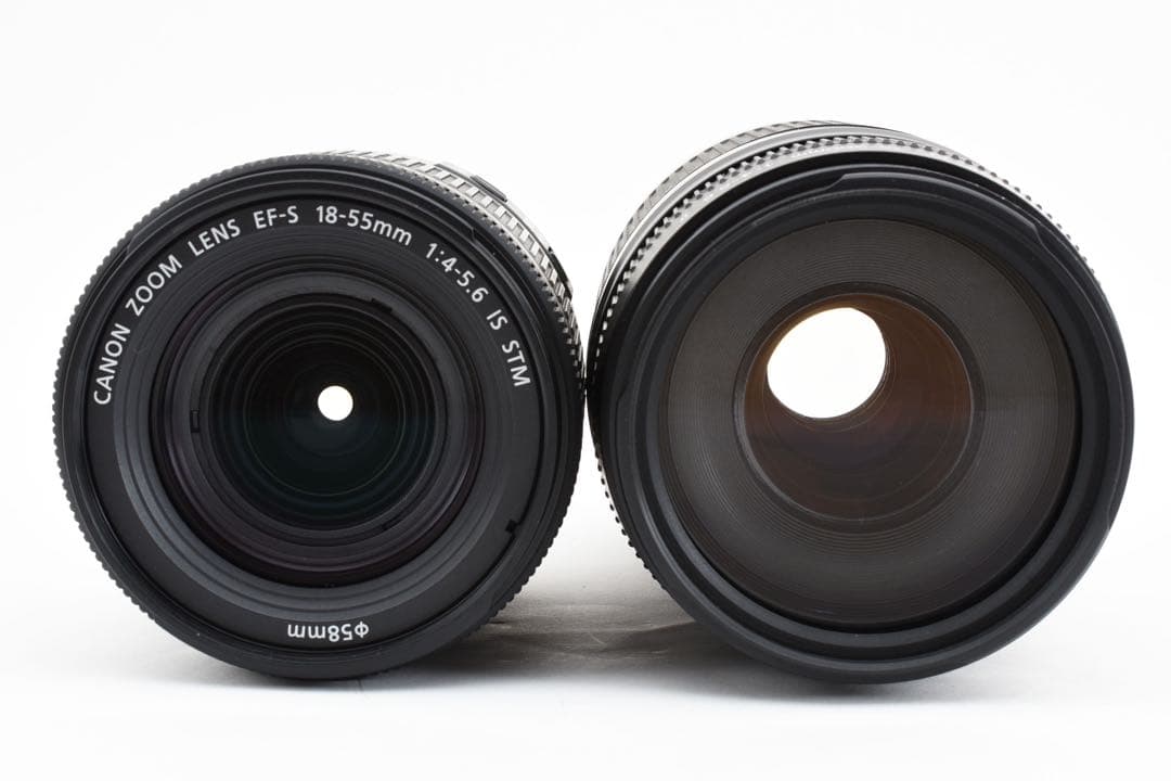 デジタル一眼レフカメラ canon kiss x10標準&望遠ダブルレンズセット