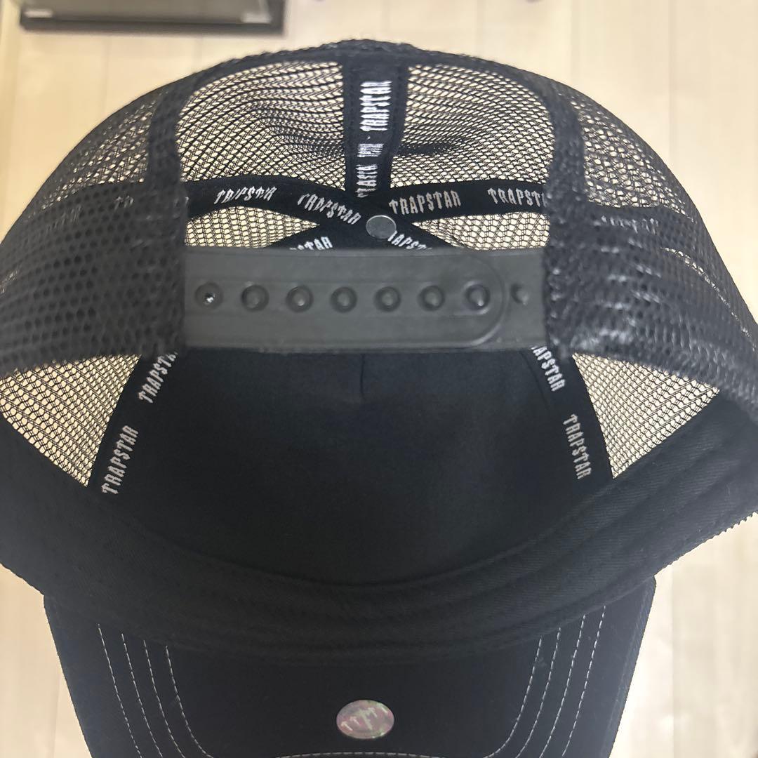 トラップスター trap starメッシュキャップ 黒 ブラック