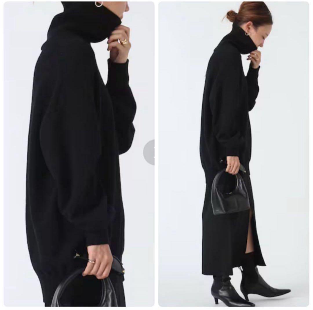 【極美品】DeuxiemeClasse JUSPER タートルニット ブラック