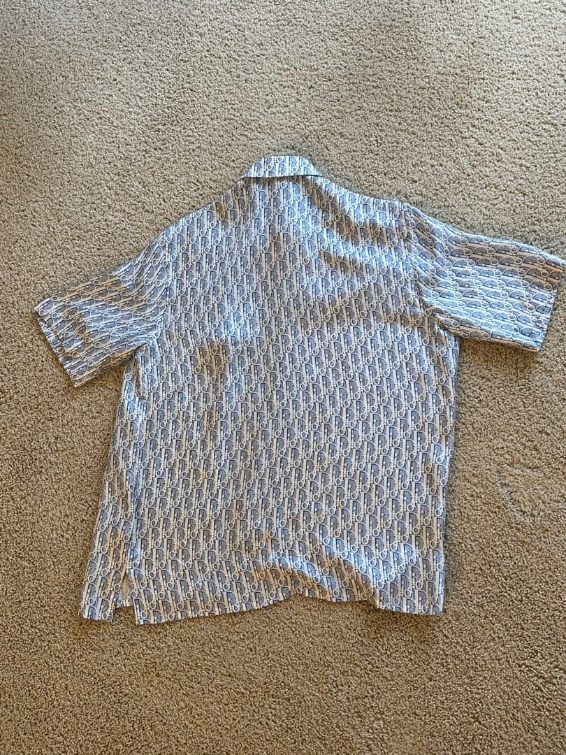 Dior ディオール オブリーク 総柄シャツ 半袖 メンズ シャツ トップス