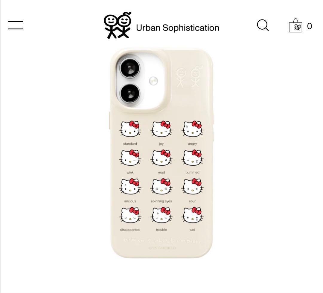 Urban sophistication ハローキティ iPhone16 新品