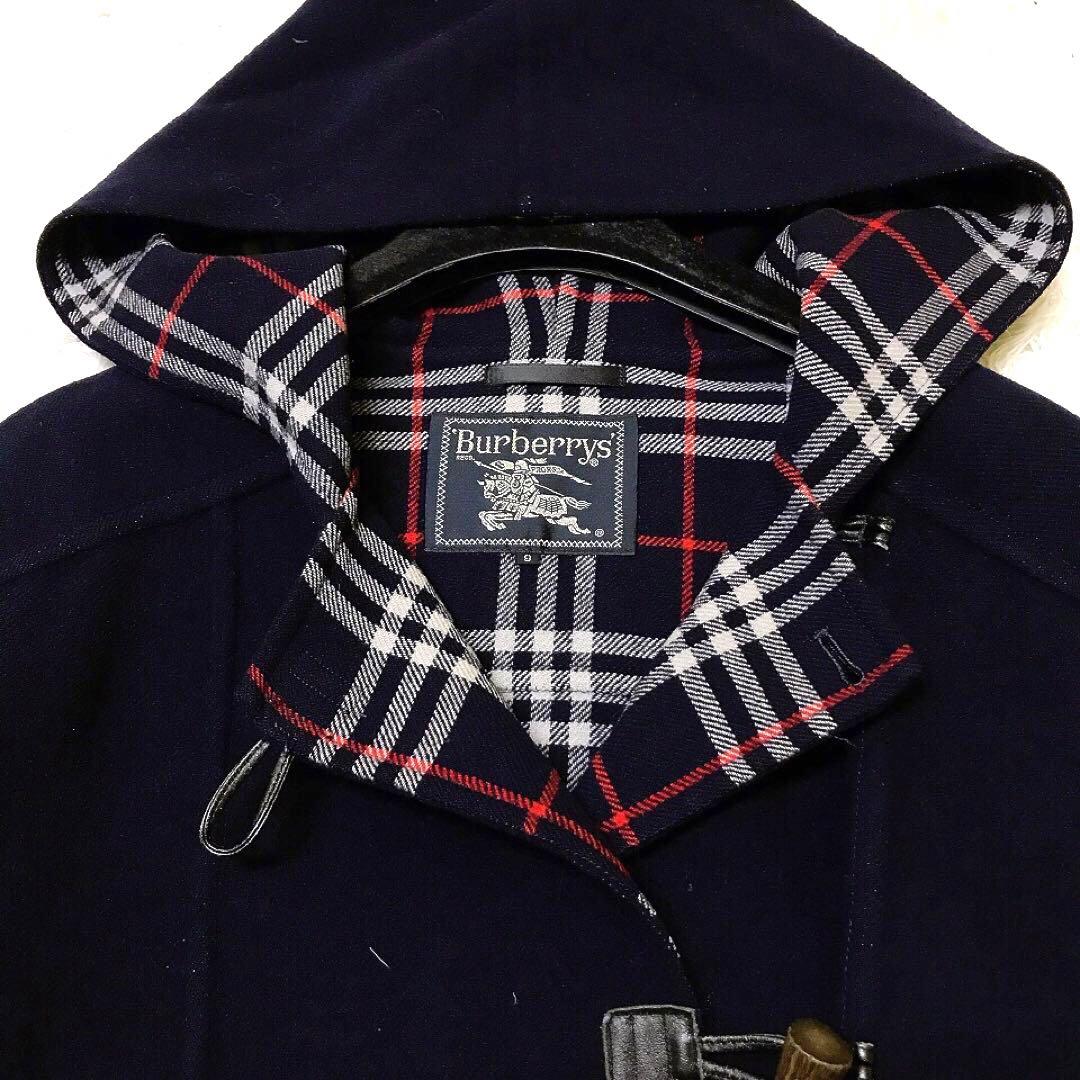 美品꧁バーバリーズ꧂フード付き リバーコート ダッフルコート カシミヤ M