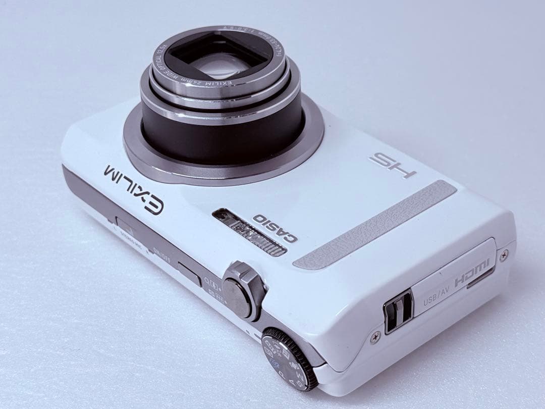 CASIO EXILIM EX-ZR510 ホワイト 動作確認済 コンデジ 人気