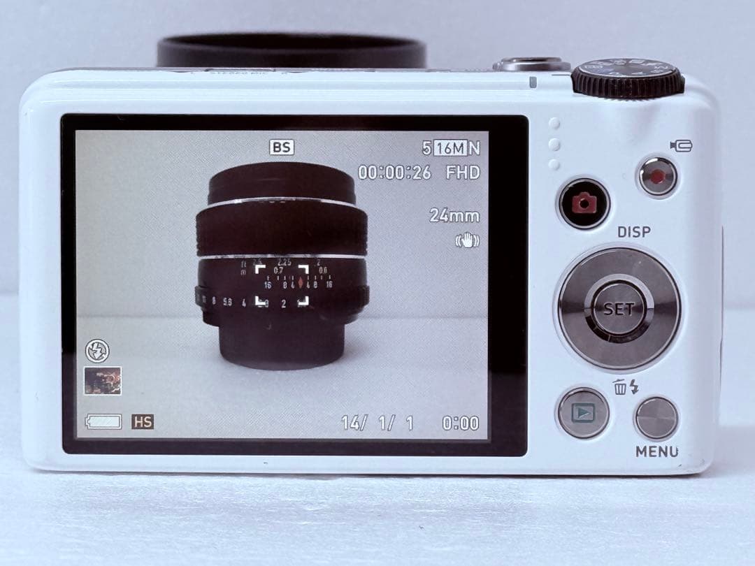 CASIO EXILIM EX-ZR510 ホワイト 動作確認済 コンデジ 人気