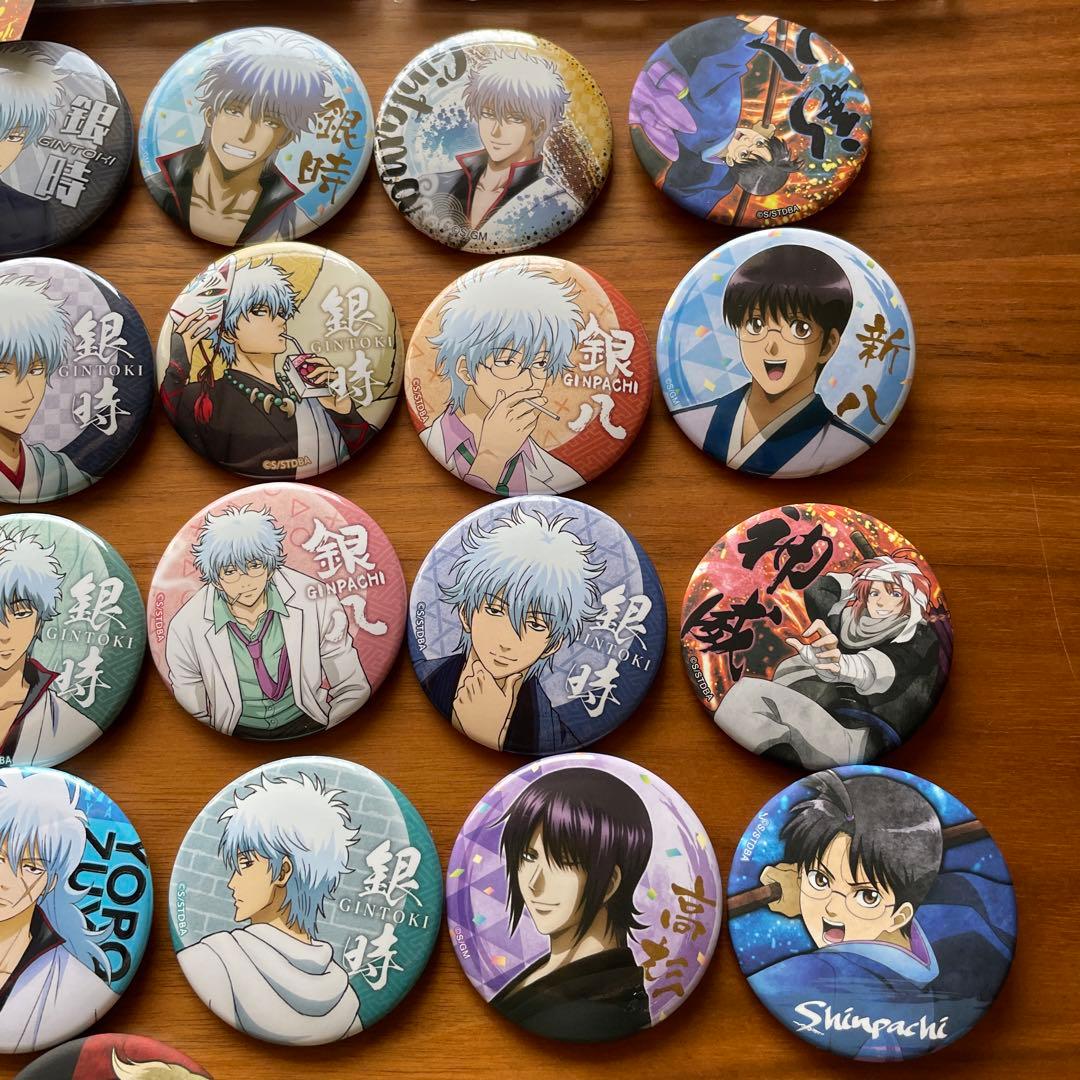銀魂 坂田銀時 缶バッジ 妖怪