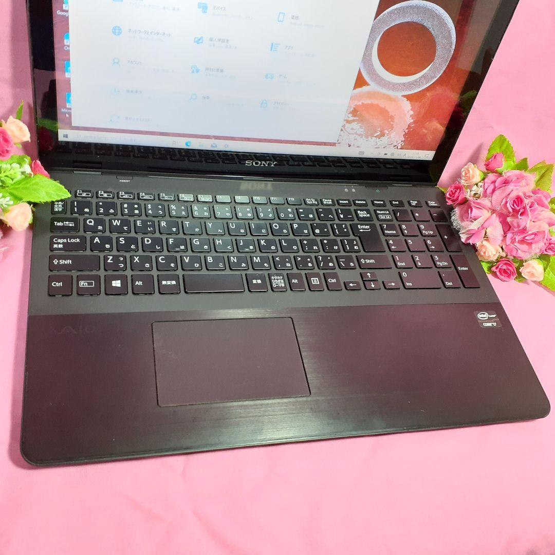 Win11/3世代Core-i7/高速SSD512G/8GB/タッチパネル搭載♪