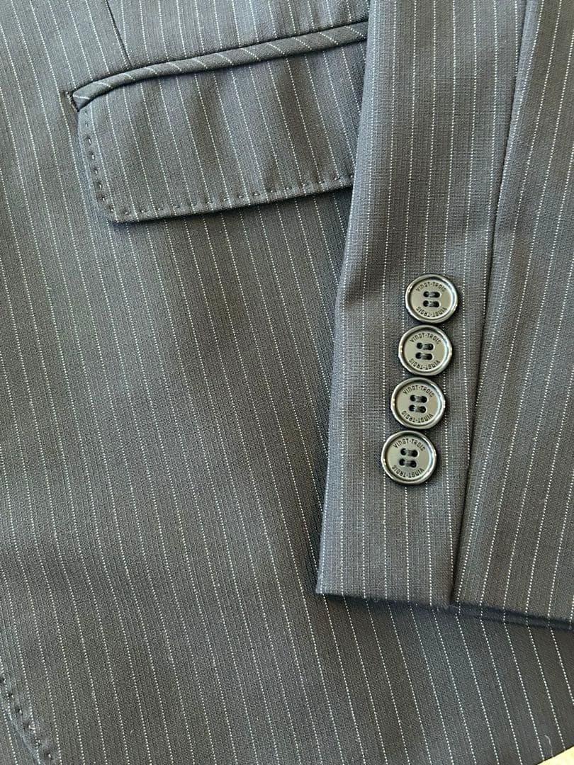 極美品！23区ストライプ パンツスーツ クリーニング済 ヨーロッパインポート生地