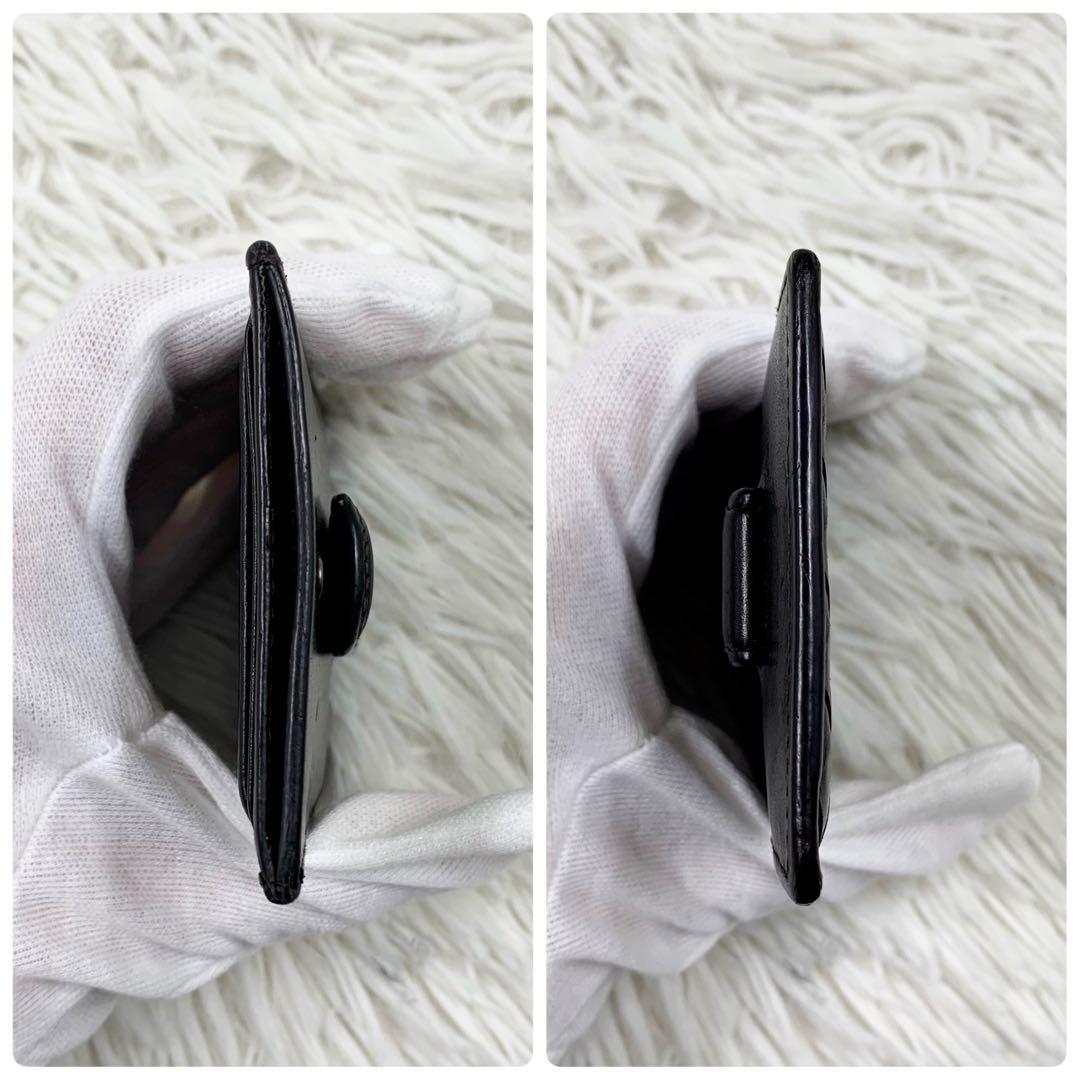 【✨美品✨】 ボッテガヴェネタ イントレチャート マネークリップ ブラウン