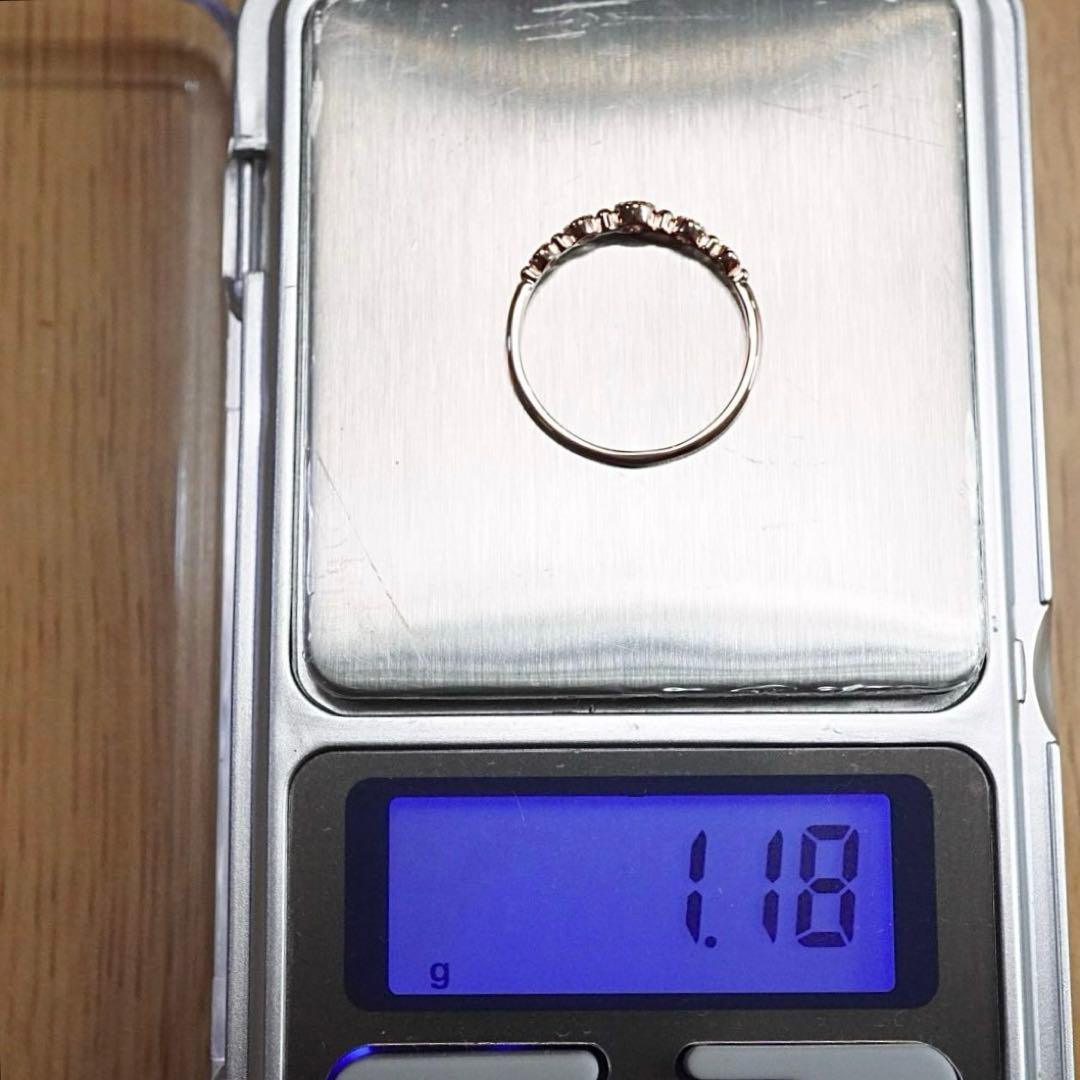 ヴァンドームアオヤマ　K18ピンクゴールド　ダイヤモンド　リング　ミル