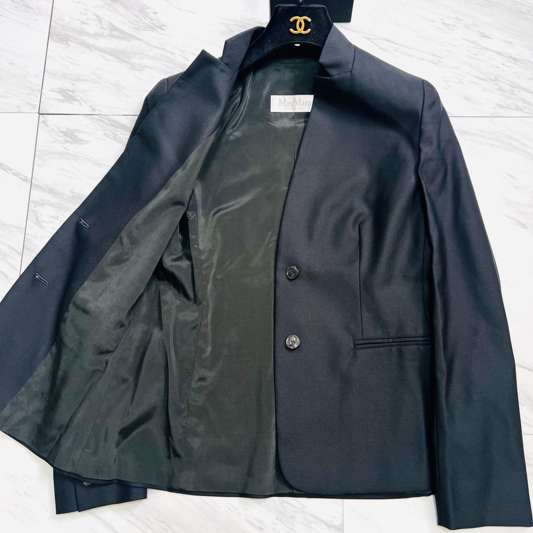 美品 LLサイズ マックスマーラ 白タグ パンツスーツ セットアップ