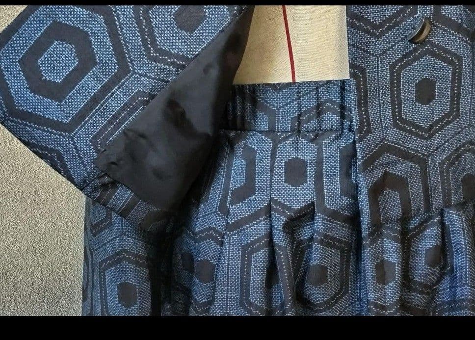 ぱいんぷりんさま・着物リメイクスーツ（総裏)㉒・プロの仕立て