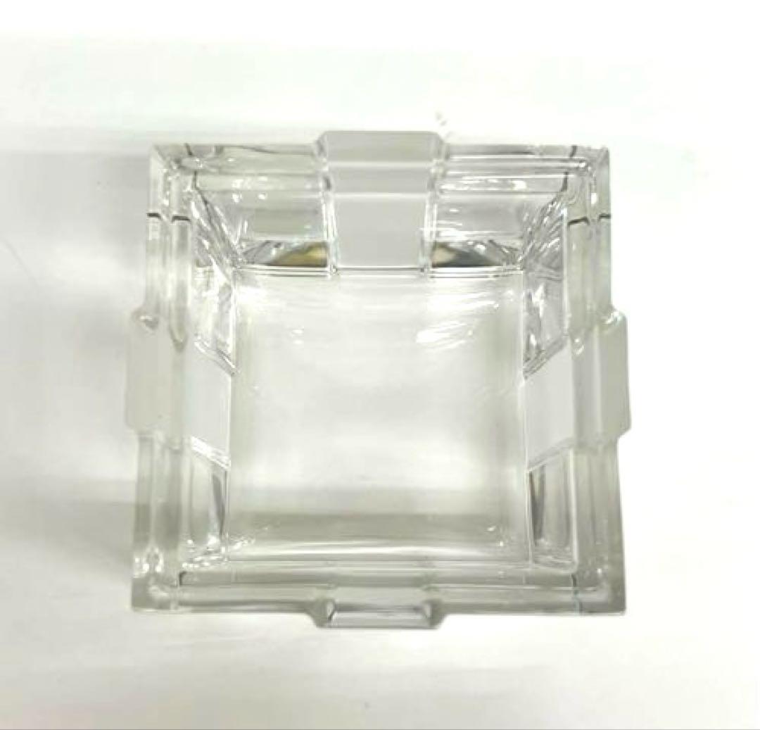 □美品　ティファニー　クリスタル ジュエリーボックス 小物入れ　キャンディBOX