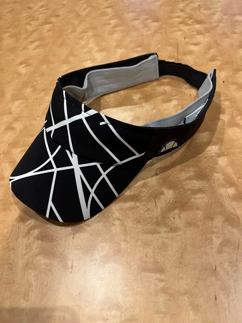 希少　ellesse テニスウェア　3点セット　ブラック　サイズM エレッセ