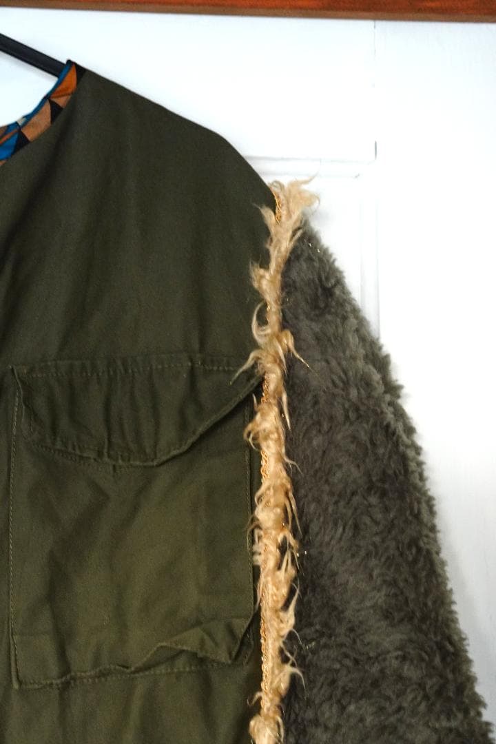 最終値下げ！ユウミアリア Yuumi Aria リメイク ミリタリー ジャケット