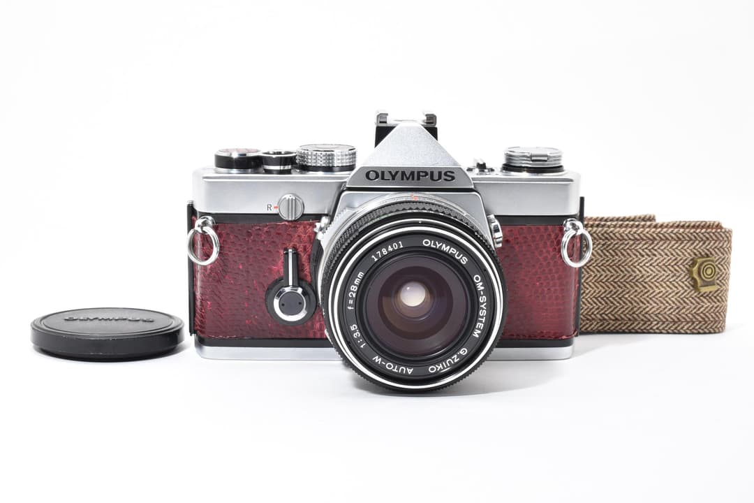 美品 Olympus OM-1 28mm F3.5 モルト交換済 9575