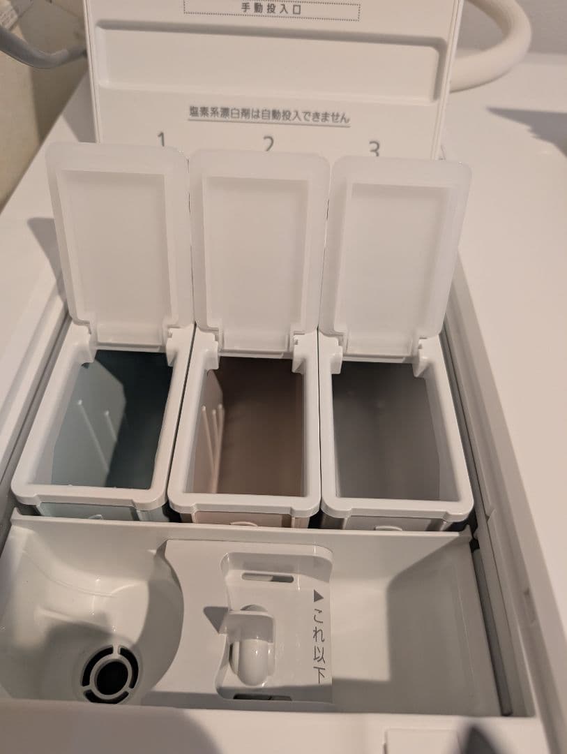 パナソニック　ドラム式洗濯乾燥機　NA-LX127DL-W 左開き　極美品