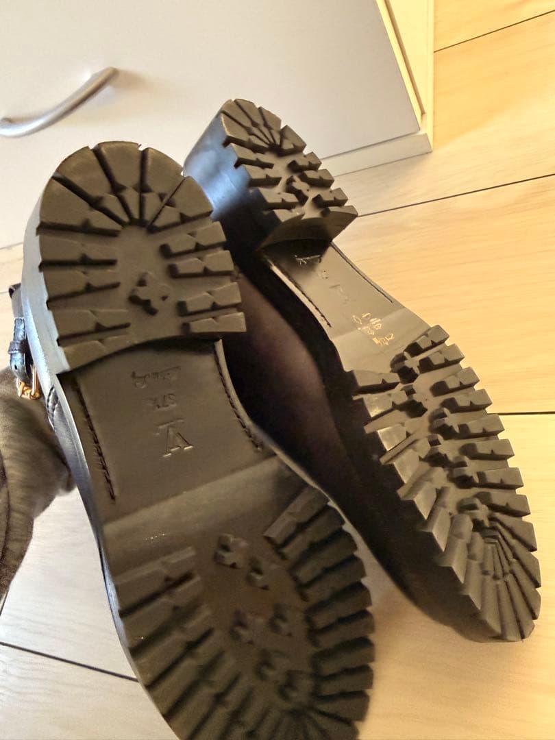 LVルイヴィトンロッキーラインアンクルブーツモノグラム美品