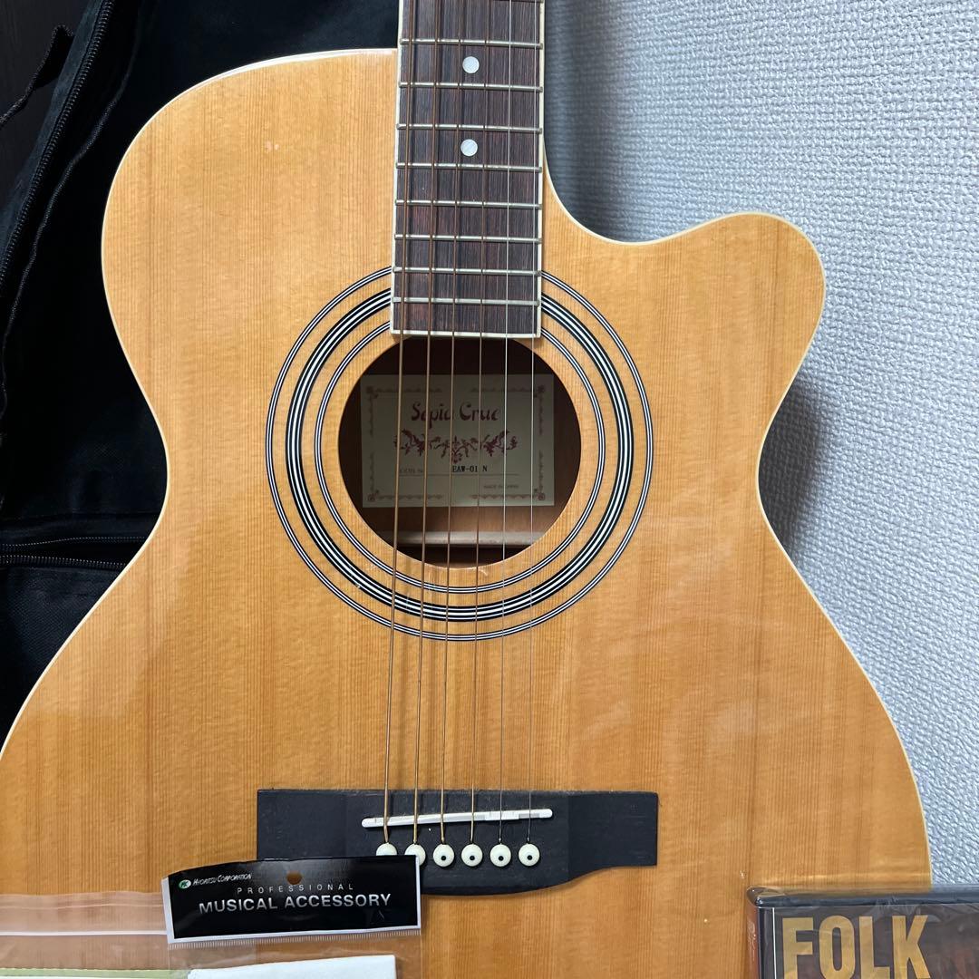 Sepia Crue エレアコ ギター EAW-01 N セピアクルー