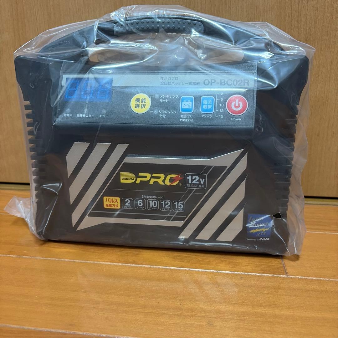バッテリー充電器OPーBC02R 12v専用