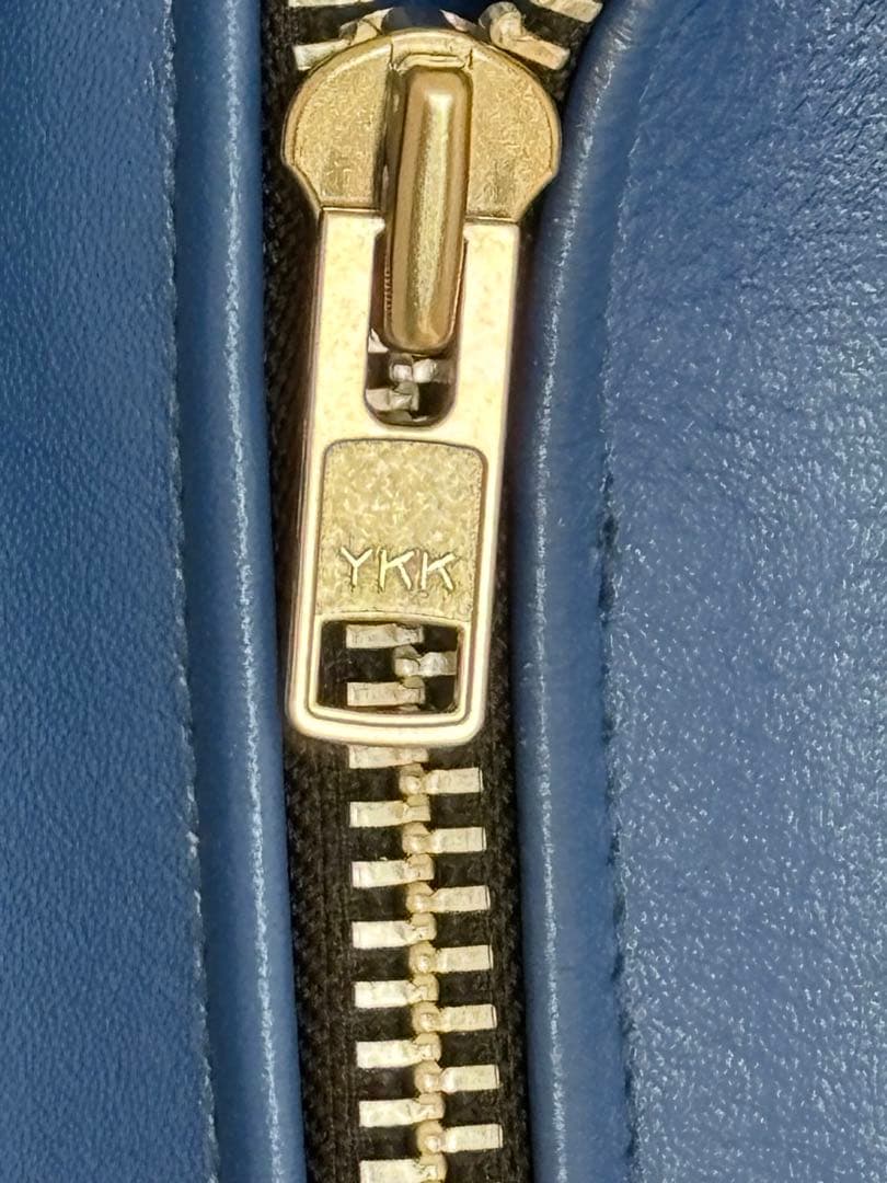 Wライダース ロンジャン ダブル　ブルー 美カラー 美品