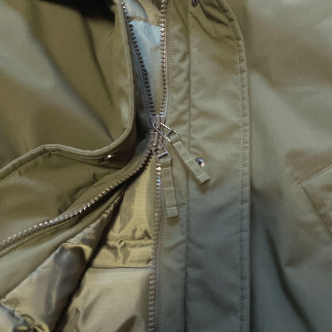 SPICK AND SPAN 24AW 撥水フーデッドダウンハーフコート 38