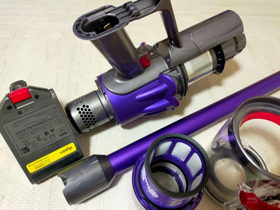 ダイソン Digital slim SV18 【分解・洗浄】壁掛ブラケット