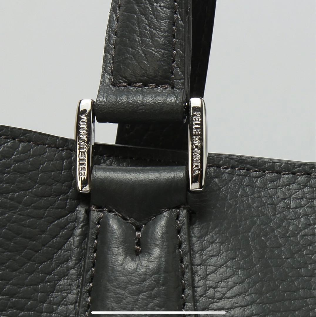 PELLE MORBIDA ブラック トートバッグ 保存袋付き