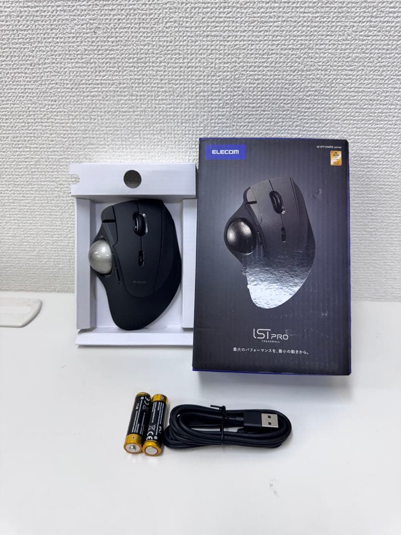 12P2#17 エレコム トラックボールマウス IST M-IPT10MRSBK