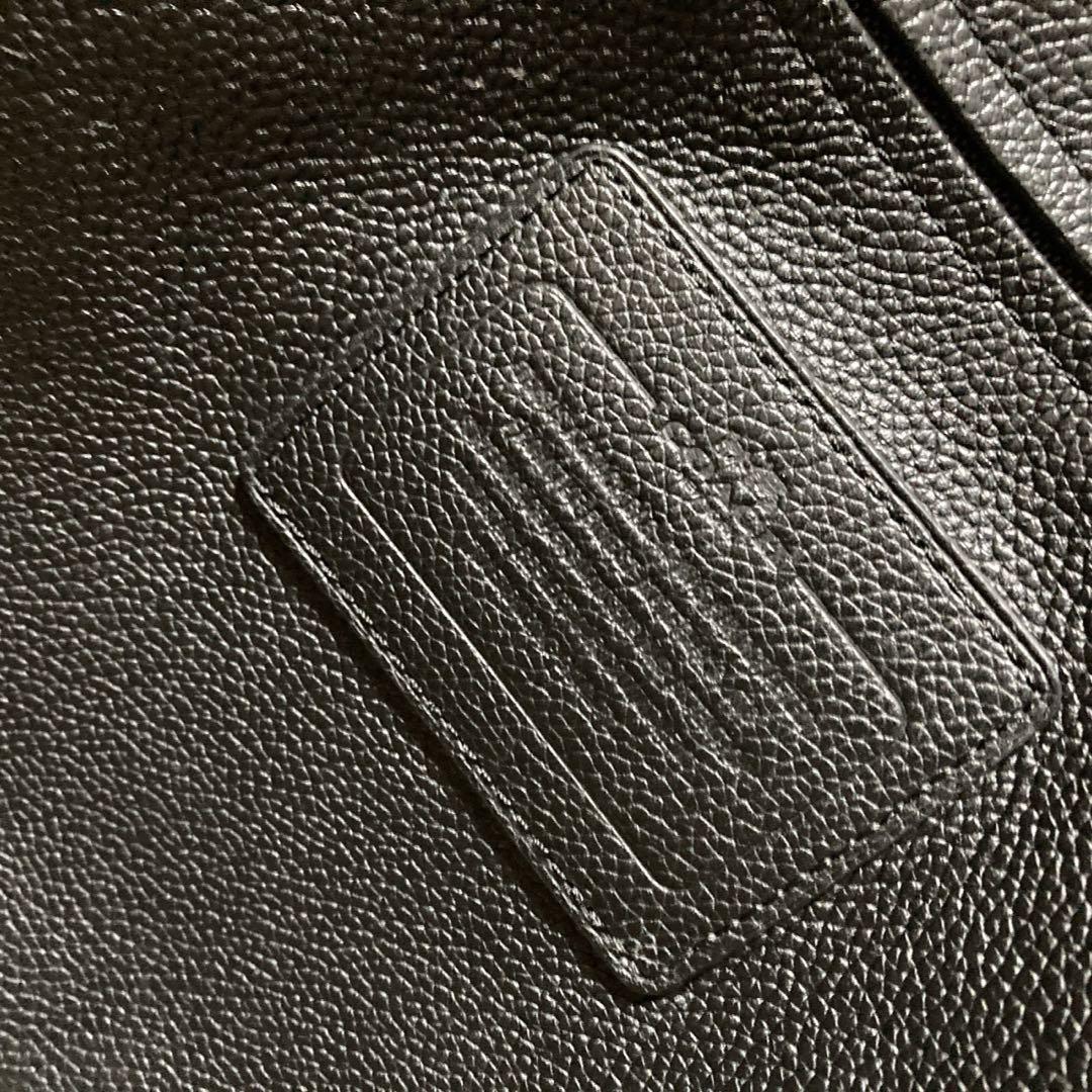 美品 COACH コーチ ムートントート レザートートバッグ ビジネスバッグ 黒