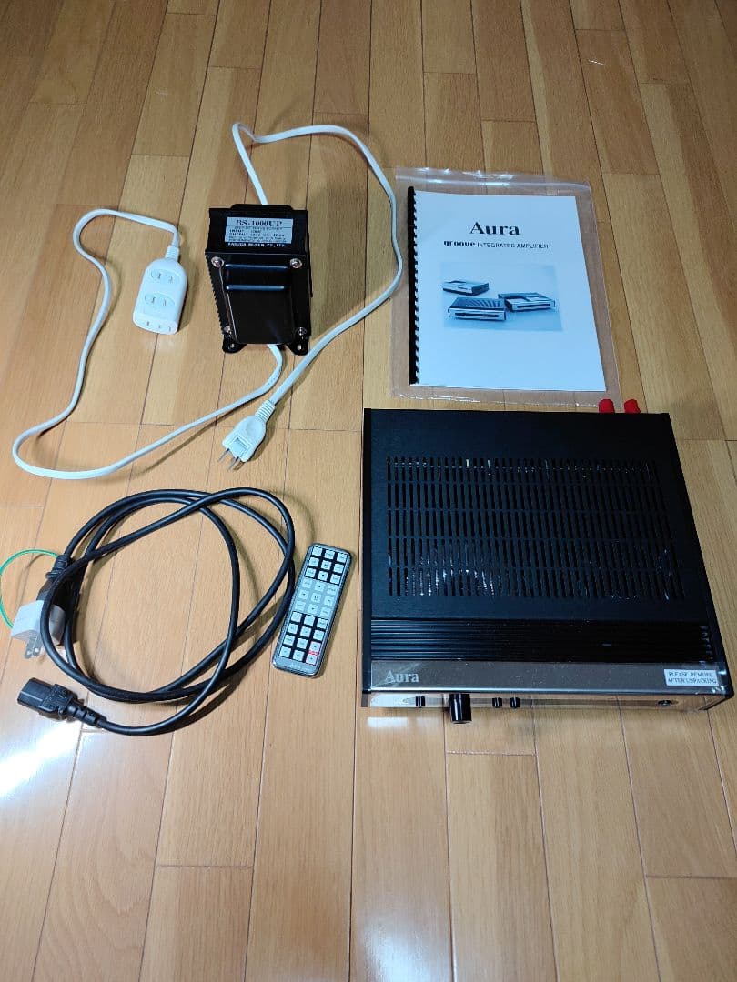 【ジャンク】Aura groove 【音出し確認済・電源トランス付】