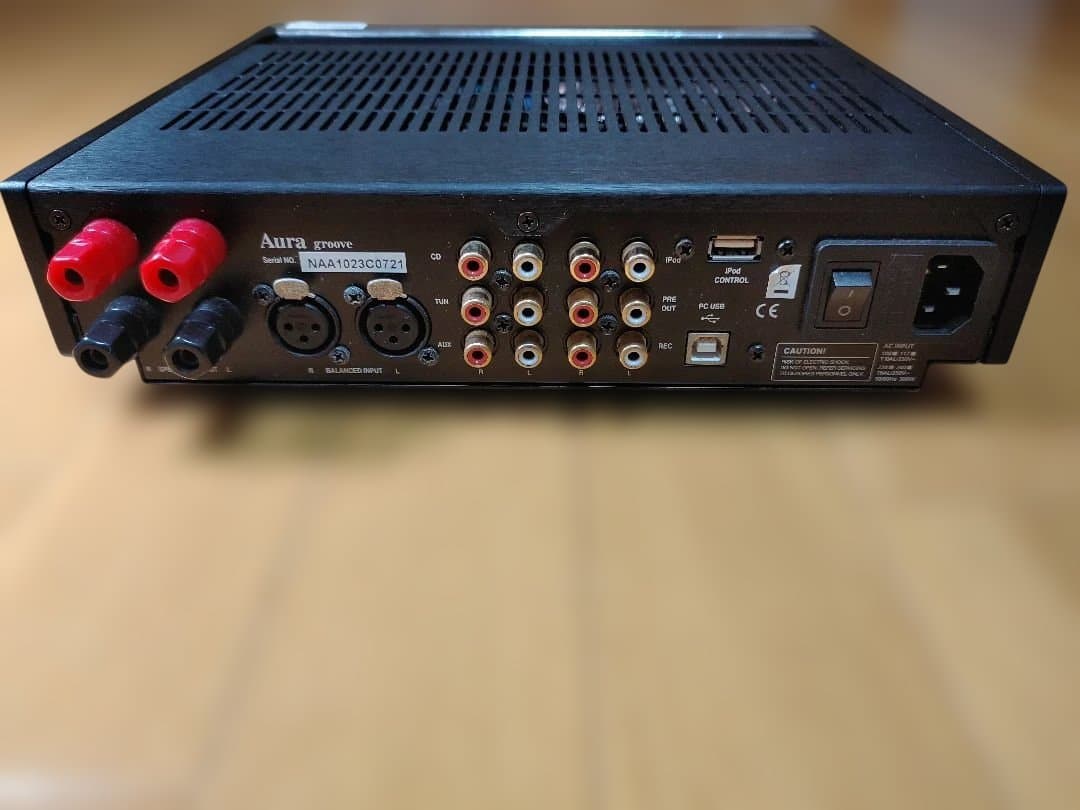 【ジャンク】Aura groove 【音出し確認済・電源トランス付】