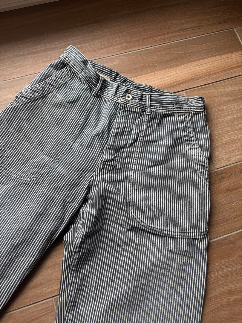 【新品未使用】45rpm ヒッコリーデニム　2